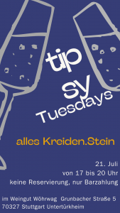 Tipsy Tuesday 21072026 Insta hoch